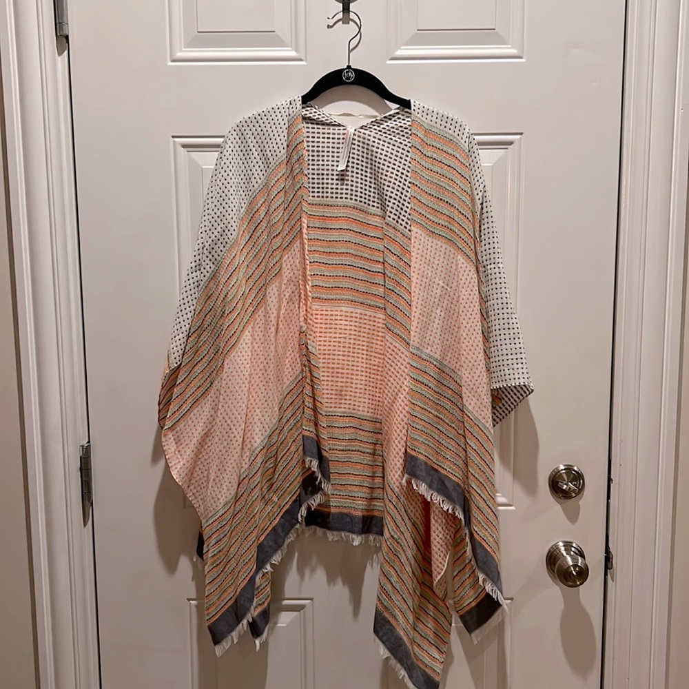 Lightweight Poncho - bright colors